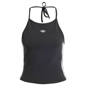 ADIDAS ORIGINALS Top 'Halter-Neck'  čierna / biela