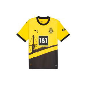 PUMA Funkčné tričko 'Borussia Dortmund'  žltá / čierna / biela