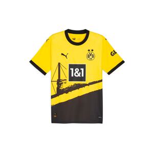 PUMA Funkčné tričko 'Borussia Dortmund'  žltá / čierna / biela