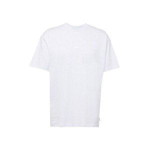 Nike Sportswear Funkčné tričko 'Esential'  sivá melírovaná / biela