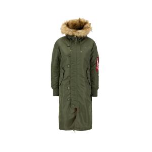 ALPHA INDUSTRIES Zimná parka  kaki