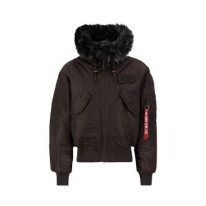 ALPHA INDUSTRIES Zimná bunda '45P'  tmavohnedá