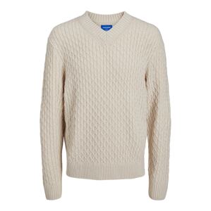 JACK & JONES Sveter 'Cosy'  béžová