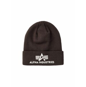 ALPHA INDUSTRIES Čiapky  čokoládová / biela