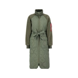 ALPHA INDUSTRIES Prechodný kabát  zelená