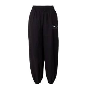 Nike Sportswear Nohavice  sivá / čierna / biela