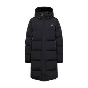 Jordan Zimný kabát  čierna / biela