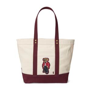 Polo Ralph Lauren Shopper  nebielená / hnedá / červená / burgundská