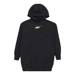 Nike Sportswear Šaty 'CLUB FLEECE'  zlatá / čierna