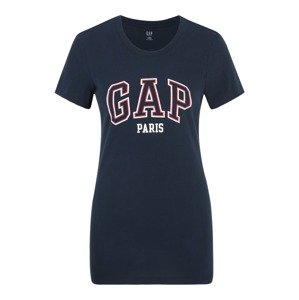 Gap Tall Tričko 'PARIS'  námornícka modrá / červená / biela