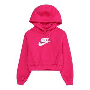 Nike Sportswear Mikina 'CLUB FLEECE'  brusnicová / biela