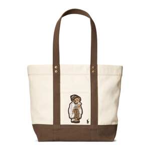 Polo Ralph Lauren Shopper  nebielená / hnedá / čierna / biela