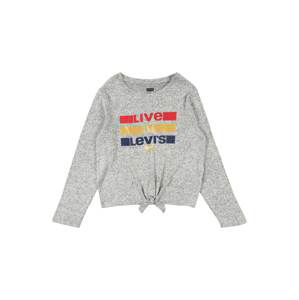 LEVI'S Tričko  tmavomodrá / žltá / sivá melírovaná / červená