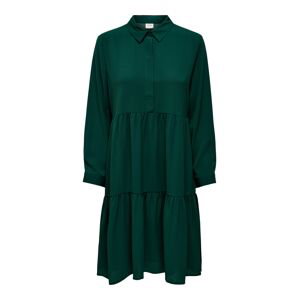 JDY Košeľové šaty 'Piper'  smaragdová