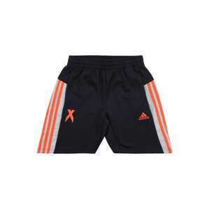 ADIDAS PERFORMANCE Športové nohavice  námornícka modrá / striebornosivá / oranžová