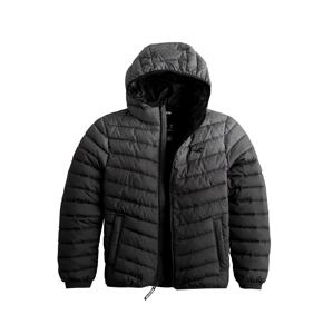 HOLLISTER Prechodná bunda 'NARROW CHANNEL CORE PUFFER'  sivá