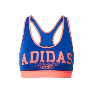 ADIDAS SPORTSWEAR Športová podprsenka  modrá / lososová