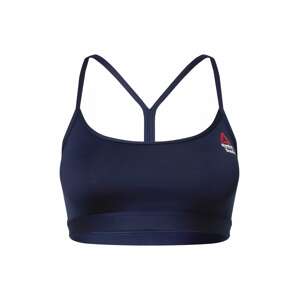 Reebok Športová podprsenka  námornícka modrá / červená / biela