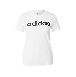 ADIDAS SPORTSWEAR Tričko 'Essentials  Logo'  čierna / biela