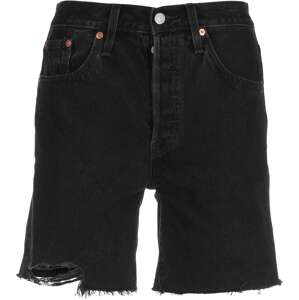 LEVI'S ® Džínsy '501® Mid Thigh Short'  čierny denim