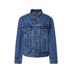 LEVI'S ® Prechodná bunda 'EX-BOYFRIEND TRUCKER MED INDIGO - FLAT FINISH'