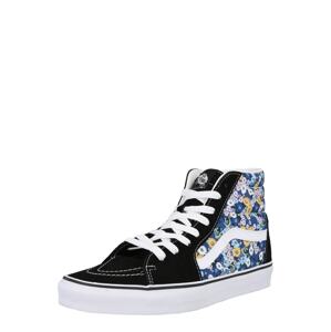 VANS Členkové tenisky 'SK8-Hi'  modrá / žltá / čierna / biela