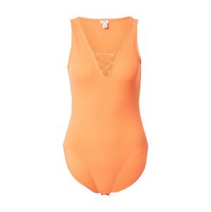 River Island Košeľové body  oranžová