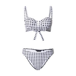 Dorothy Perkins Bikiny  tmavomodrá / biela