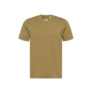 LEVI'S ® Tričko 'Original HM Vneck'  olivová