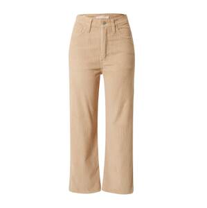 LEVI'S ® Nohavice 'Ribcage Straight Ankle Corduroy Pants'  béžová