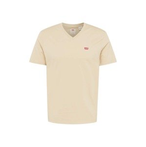 LEVI'S ® Tričko 'Original HM Vneck'  béžová / červená