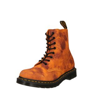 Dr. Martens Šnurovacie čižmy 'Pascal'  hnedá / oranžová / čierna