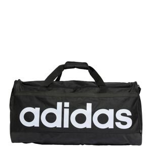 ADIDAS SPORTSWEAR Športová taška 'Essentials Duffel Large'  čierna / biela