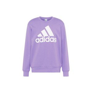 ADIDAS SPORTSWEAR Športová mikina 'Essentials French Terry Big Logo'  fialová / biela