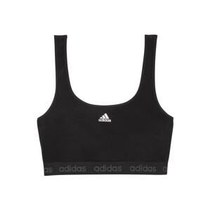 ADIDAS SPORTSWEAR Športová podprsenka ' Sport Solid Cotton '  čierna