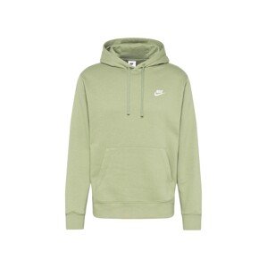 Nike Sportswear Športová mikina 'Club Fleece'  jablková / biela