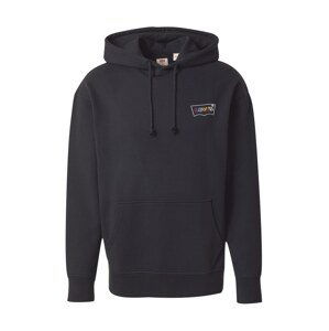 LEVI'S ® Mikina 'Relaxed Graphic Hoodie'  námornícka modrá / žltá / fialová / biela