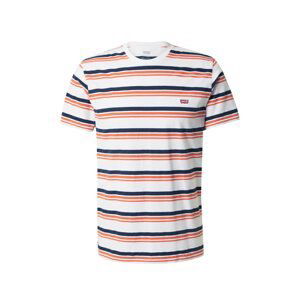 LEVI'S ® Tričko 'SS Original HM Tee'  námornícka modrá / oranžová / biela