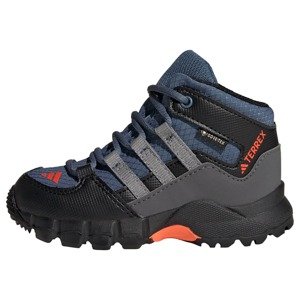 ADIDAS TERREX Nízke čižmy 'Mid Gore-Tex'  modrosivá / sivá / oranžovo červená / čierna