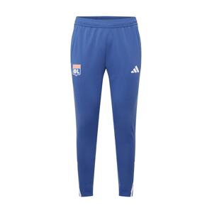 ADIDAS PERFORMANCE Športové nohavice 'Olympique Lyonnais Tiro 23 Training Bottoms'  námornícka modrá / ružová / biela