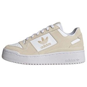 ADIDAS ORIGINALS Nízke tenisky 'Forum Bold'  piesková / biela