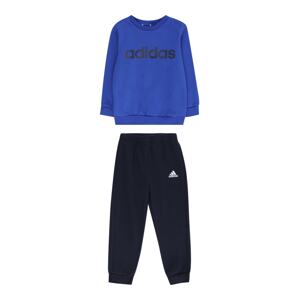 ADIDAS SPORTSWEAR Joggingová súprava 'Essentials Lineage'  modrá / tmavomodrá / biela