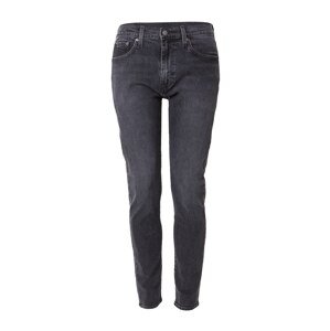 LEVI'S ® Džínsy '512  Slim Taper'  čierny denim