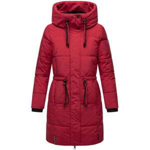 NAVAHOO Zimný kabát 'Zuckertatze XIV'  červená