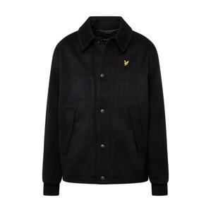 Lyle & Scott Prechodná bunda  žltá / čierna / strieborná / biela