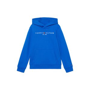 TOMMY HILFIGER Mikina 'Essential'  námornícka modrá / tyrkysová / tmavočervená / biela