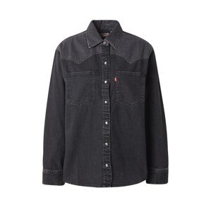 LEVI'S ® Blúzka 'Teodora'  jasne červená / čierny denim / biela