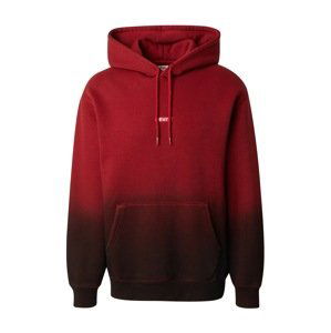 LEVI'S ® Mikina 'Relaxed Baby Tab Hoodie'  hnedá / červená / biela