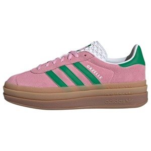 ADIDAS ORIGINALS Nízke tenisky 'Gazelle Bold'  tmavozelená / staroružová