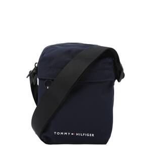 TOMMY HILFIGER Taška cez rameno 'Skyline'  tmavomodrá / ohnivo červená / biela